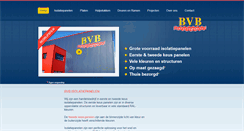 Desktop Screenshot of bvbpanelen.nl